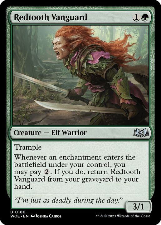 Redtooth Vanguard in the group Magic the Gathering / Types / Creatures / Warrior at Proxyprinters.com (31043)