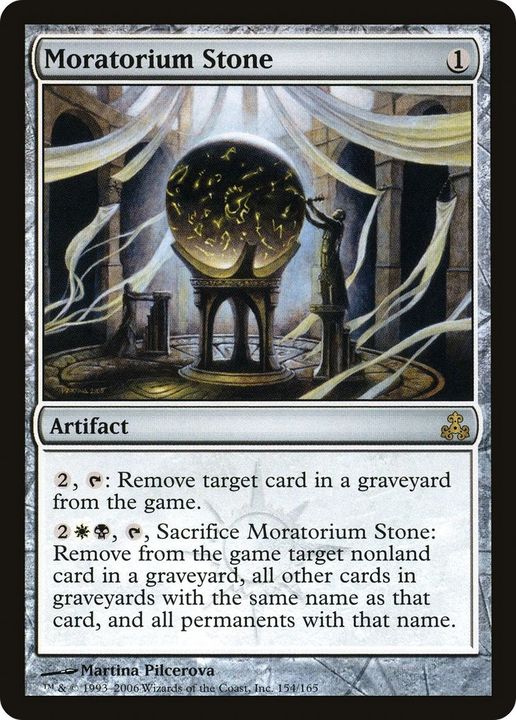 Moratorium Stone in the group Magic the Gathering / Types / Artifacts / Artifact at Proxyprinters.com (31051)