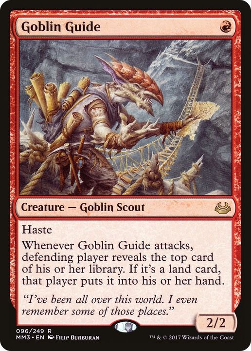 Goblin Guide in the group Magic the Gathering / Sets / Modern Masters Tokens at Proxyprinters.com (31054)