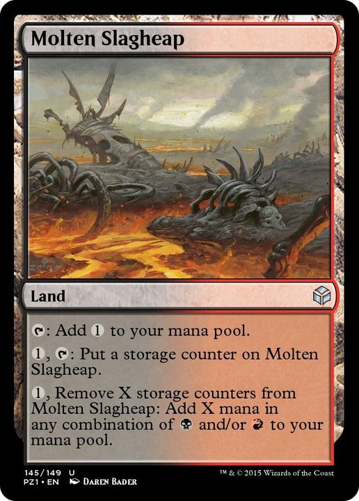 Molten Slagheap in the group Advanced search at Proxyprinters.com (31058)