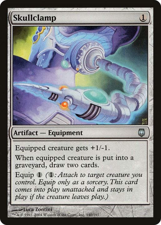 Skullclamp in the group Magic the Gathering / Types / Artifacts / Artifact at Proxyprinters.com (31067)