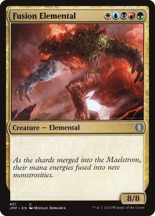 Fusion Elemental in the group Magic the Gathering / Types / Colors / Multicolors / B, G, R, U, W at Proxyprinters.com (31075)