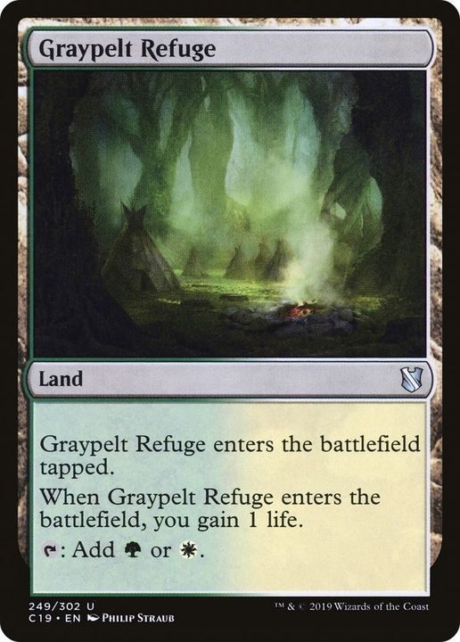 Graypelt Refuge in the group Magic the Gathering / Sets / Commander 2019 at Proxyprinters.com (3108)