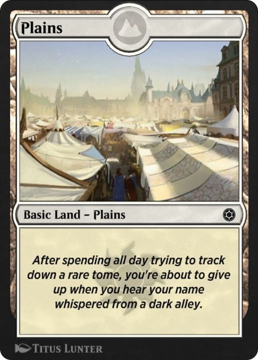 Plains in the group Magic the Gathering / Sets / Alchemy Horizons: Baldur's Gate at Proxyprinters.com (31091)