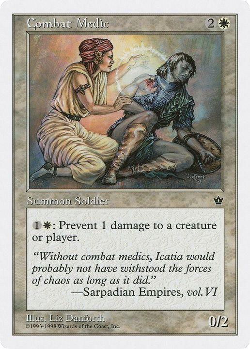 Combat Medic in the group Magic the Gathering / Types / Creatures / Human at Proxyprinters.com (31092)