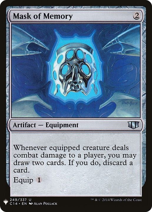 Mask of Memory in the group Magic the Gathering / Sets / The List at Proxyprinters.com (31099)