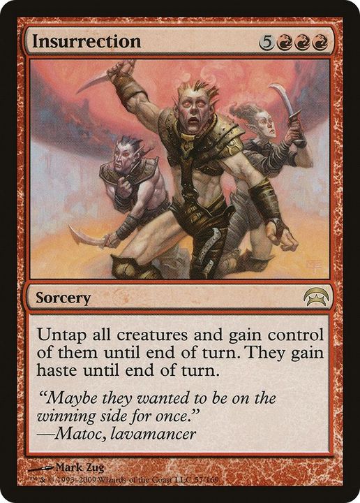 Insurrection in the group Magic the Gathering / Types / Colors / Red at Proxyprinters.com (31125)