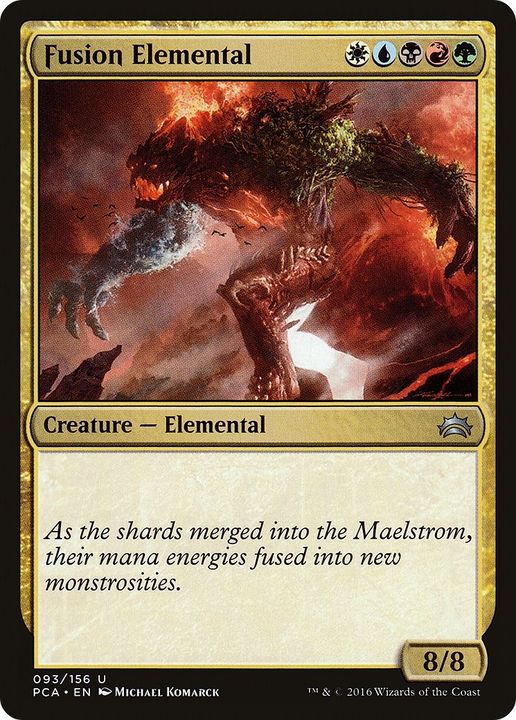 Fusion Elemental in the group Magic the Gathering / Types / Colors / Multicolors / B, G, R, U, W at Proxyprinters.com (31136)