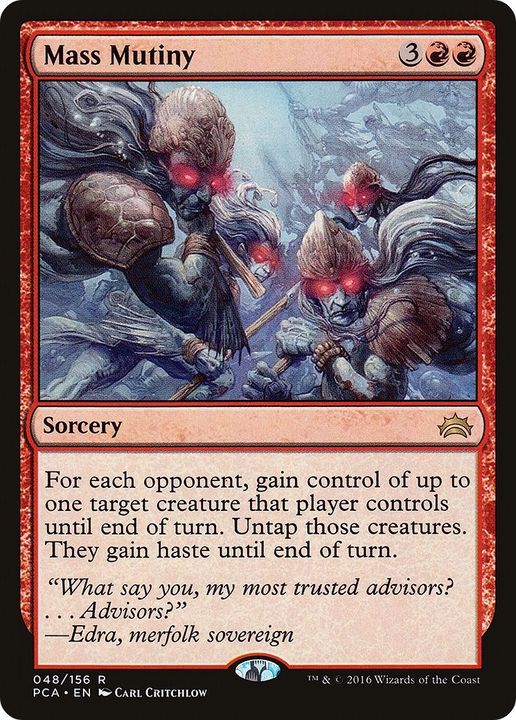 Mass Mutiny in the group Magic the Gathering / Types / Colors / Red at Proxyprinters.com (31146)