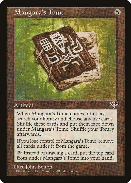 Mangara's Tome in the group Magic the Gathering / Sets / Mirrodin Besieged Tokens at Proxyprinters.com (31173)