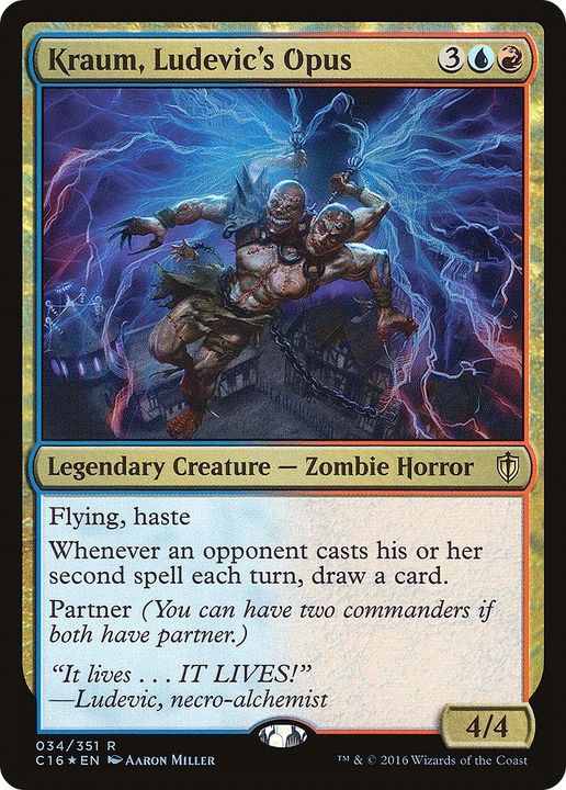 Kraum, Ludevic's Opus in the group Magic the Gathering / Sets / Commander 2016 at Proxyprinters.com (31175)