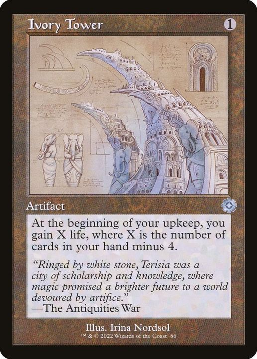 Ivory Tower in the group Magic the Gathering / Types / Artifacts / Artifact at Proxyprinters.com (31186)