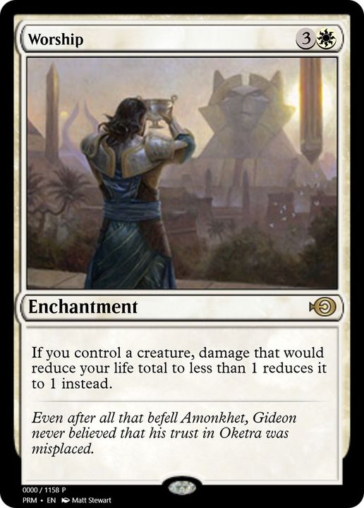 Worship in the group Magic the Gathering / Sets / Magic Origins Clash Pack at Proxyprinters.com (31195)