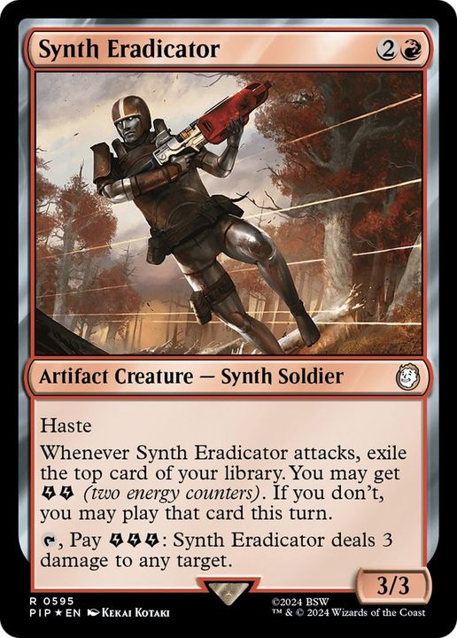 Synth Eradicator in the group Magic the Gathering / Types / Colors / Red at Proxyprinters.com (3121)