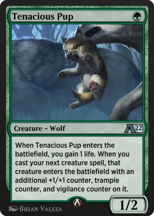 Tenacious Pup in the group Magic the Gathering / Sets / Alchemy: Innistrad at Proxyprinters.com (31215)