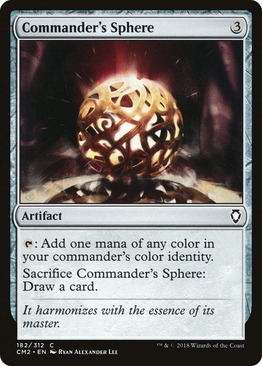 Commander's Sphere in the group Magic the Gathering / Types / Artifacts / Artifact at Proxyprinters.com (31219)