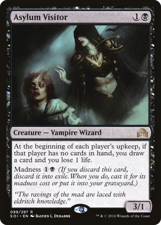 Asylum Visitor in the group Magic the Gathering / Types / Creatures / Wizard at Proxyprinters.com (31231)