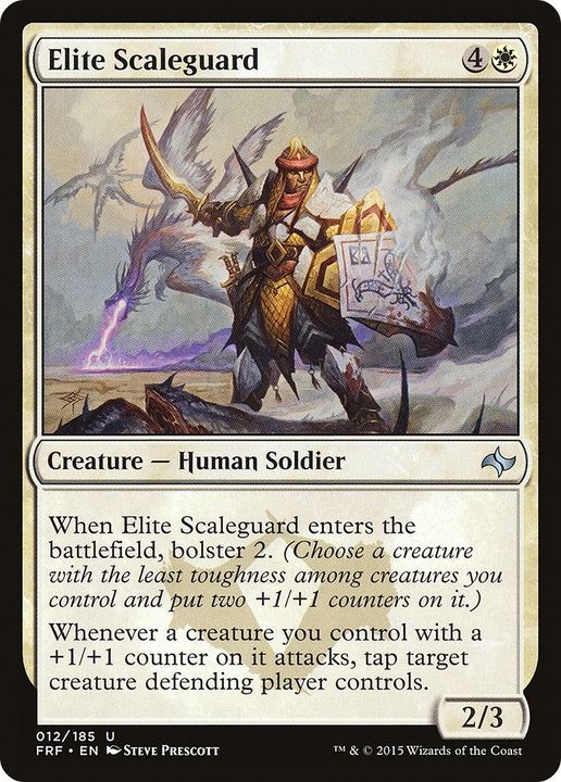 Elite Scaleguard in the group Magic the Gathering / Types / Creatures / Human at Proxyprinters.com (31240)