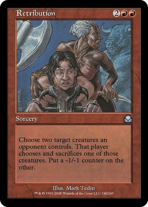 Retribution in the group Magic the Gathering / Types / Colors / Red at Proxyprinters.com (31257)