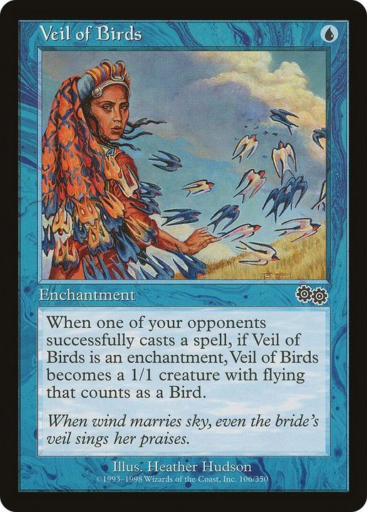 Veil of Birds in the group Magic the Gathering / Types / Enchantment / Enchantment at Proxyprinters.com (31260)