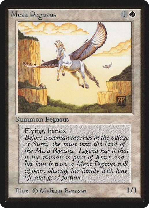 Mesa Pegasus in the group Magic the Gathering / Types / Colors / White at Proxyprinters.com (31263)