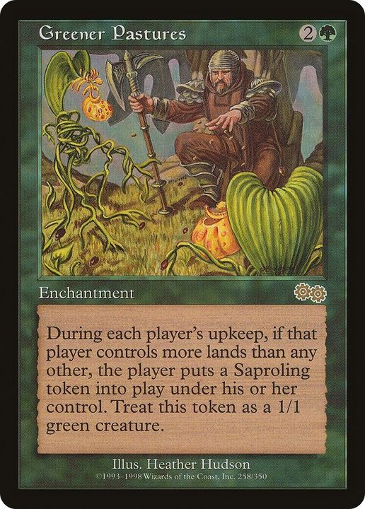 Greener Pastures in the group Magic the Gathering / Types / Enchantment / Enchantment at Proxyprinters.com (31267)