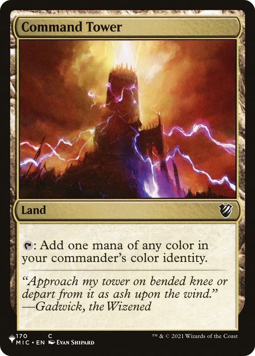 Command Tower in the group Magic the Gathering / Types / Colors / Colorless at Proxyprinters.com (31280)