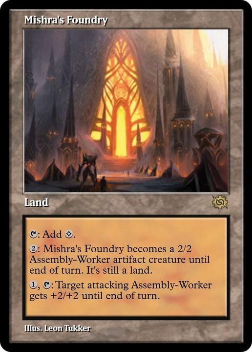 Mishra's Foundry in the group Magic the Gathering / Types / Colors / Colorless at Proxyprinters.com (31282)