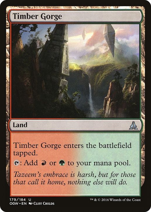 Timber Gorge in the group Magic the Gathering / Sets / Oath of the Gatewatch Promos at Proxyprinters.com (31291)