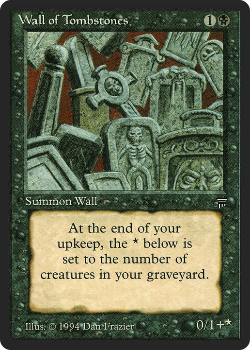 Wall of Tombstones in the group Magic the Gathering / Types / Colors / Black at Proxyprinters.com (31307)