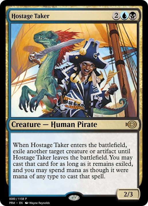 Hostage Taker in the group Magic the Gathering / Types / Colors / Multicolors / B, U at Proxyprinters.com (31312)