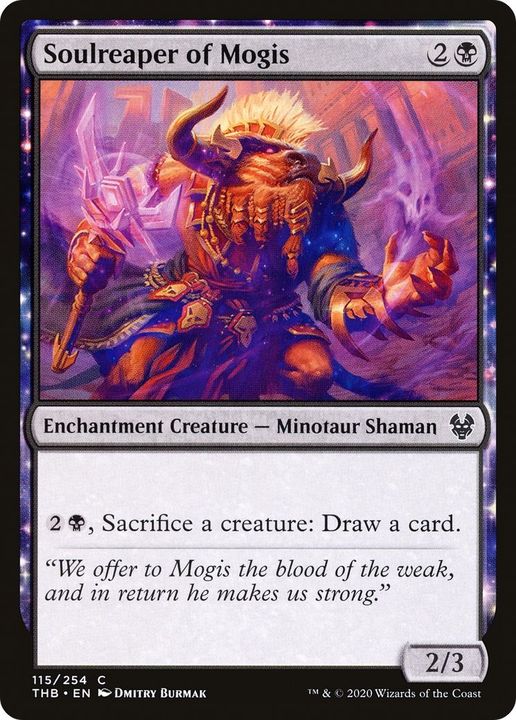 Soulreaper of Mogis in the group Magic the Gathering / Types / Colors / Black at Proxyprinters.com (31318)