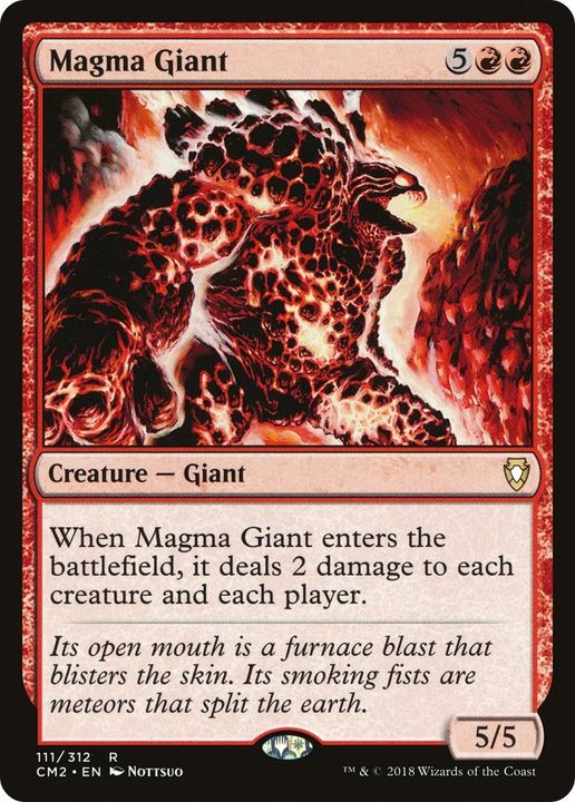 Magma Giant in the group Magic the Gathering / Types / Colors / Red at Proxyprinters.com (31327)