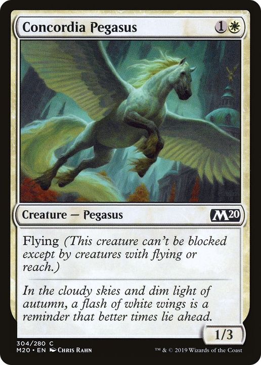 Concordia Pegasus in the group Magic the Gathering / Types / Colors / White at Proxyprinters.com (31339)