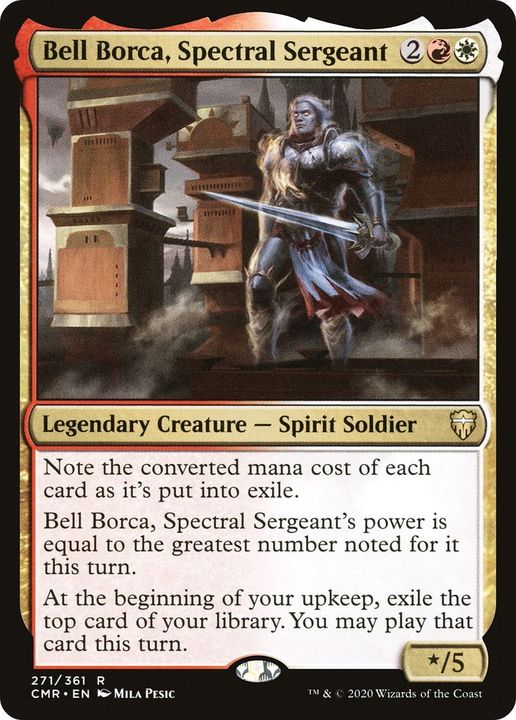 Bell Borca, Spectral Sergeant in the group Magic the Gathering / Types / Colors / Multicolors / R, W at Proxyprinters.com (31359)