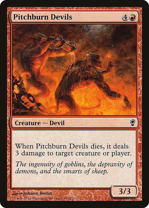 Pitchburn Devils in the group Magic the Gathering / Types / Colors / Red at Proxyprinters.com (31363)