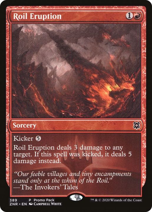 Roil Eruption in the group Magic the Gathering / Types / Colors / Red at Proxyprinters.com (31367)