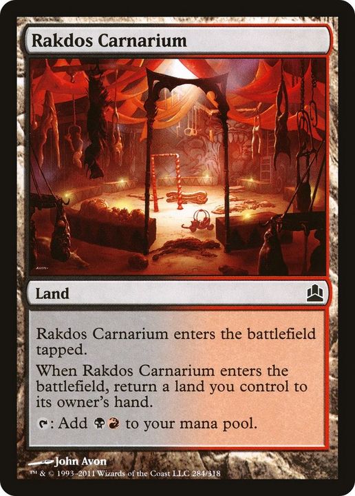 Rakdos Carnarium in the group Magic the Gathering / Types / Colors / Colorless at Proxyprinters.com (31370)