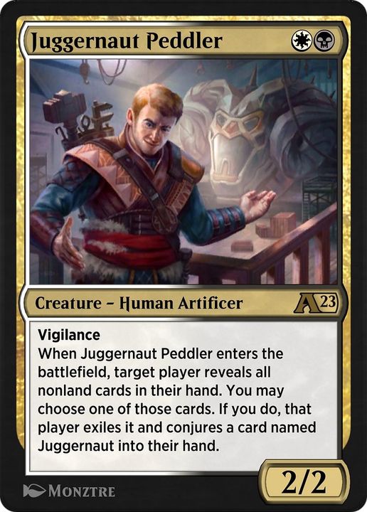 Juggernaut Peddler in the group Advanced search at Proxyprinters.com (31381)