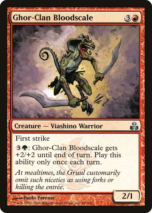 Ghor-Clan Bloodscale in the group Magic the Gathering / Types / Creatures / Warrior at Proxyprinters.com (314)