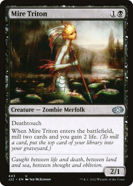 Mire Triton in the group Magic the Gathering / Types / Creatures / Zombie at Proxyprinters.com (31400)