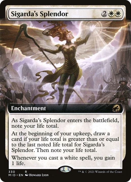 Sigarda's Splendor in the group Magic the Gathering / Sets / Innistrad: Midnight Hunt at Proxyprinters.com (31402)