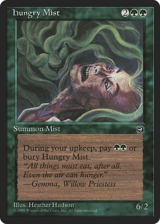 Hungry Mist in the group Magic the Gathering / Types / Colors / Green at Proxyprinters.com (3141)