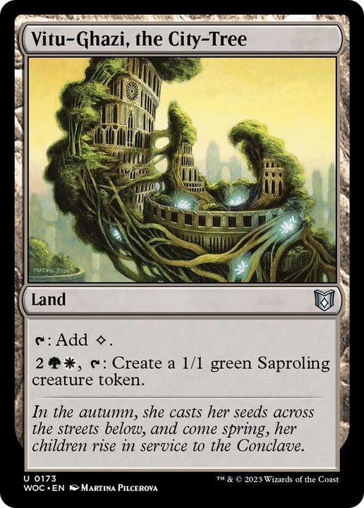 Vitu-Ghazi, the City-Tree in the group Magic the Gathering / Types / Colors / Colorless at Proxyprinters.com (31415)