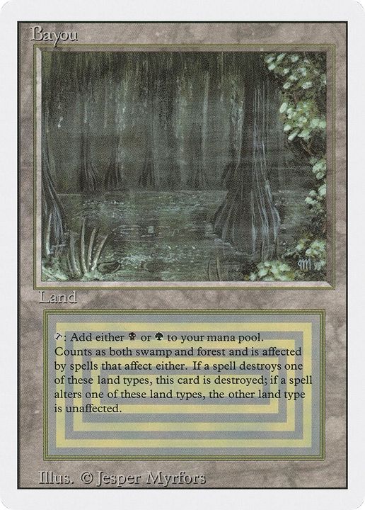 Bayou in the group Magic the Gathering / Types / Land / Forest at Proxyprinters.com (31421)