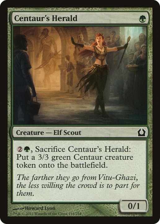 Centaur's Herald in the group Magic the Gathering / Sets / Revised Edition at Proxyprinters.com (3143)