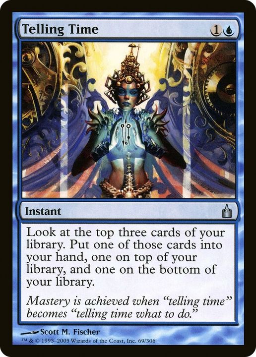 Telling Time in the group Magic the Gathering / Types / Colors / Blue at Proxyprinters.com (31434)