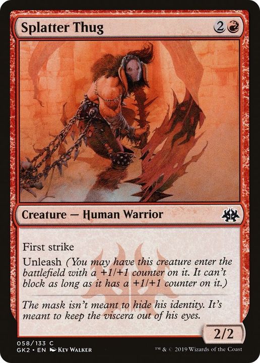 Splatter Thug in the group Magic the Gathering / Types / Creatures / Warrior at Proxyprinters.com (31456)