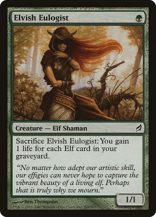 Elvish Eulogist in the group Magic the Gathering / Sets / Lorwyn at Proxyprinters.com (31463)