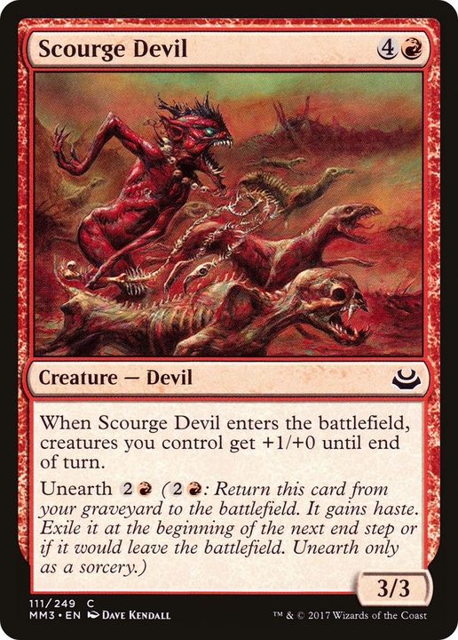 Scourge Devil in the group Magic the Gathering / Sets / Modern Masters Tokens at Proxyprinters.com (31471)